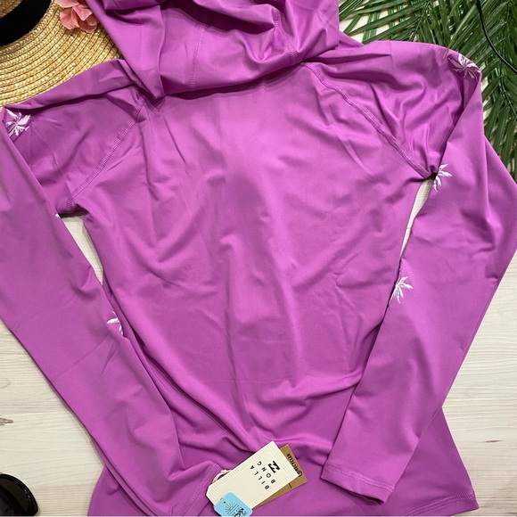 Billabong Core Surf Daze Orchid Violet Rashguard - Picture 7 of 9
